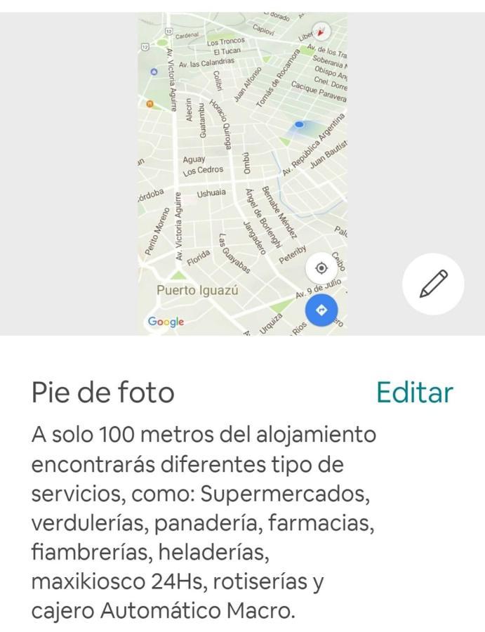 Iguazú Alojamiento La casa Puerto Iguazú Exterior foto